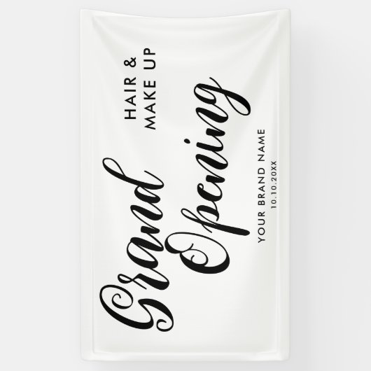 大モダン開業 横断幕 (縦)