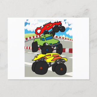 大モンスタートラックファン ポストカード
