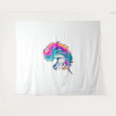 大ユニーク変な タペストリー (正面(横))