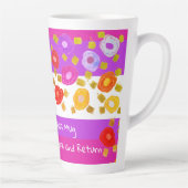 大ラテマもしグ失ったリターン カフェラテマグ (右)