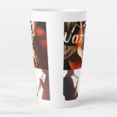 大ラテマグカップ カフェラテマグ (正面)