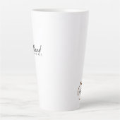 大ラテマグカップ カフェラテマグ (正面)