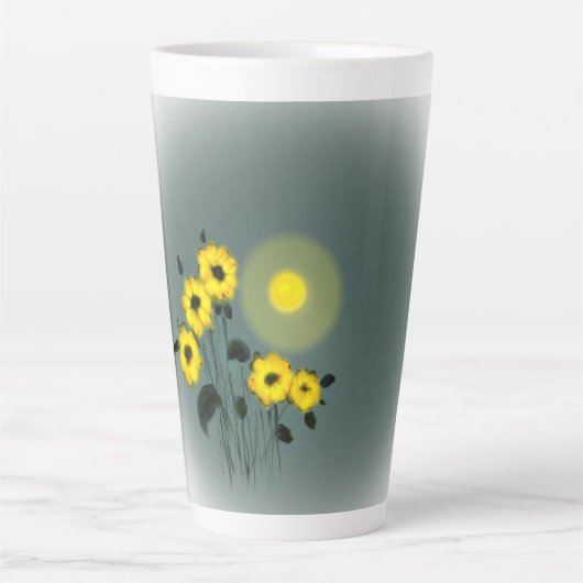 大ラテマグカップ カフェラテマグ (正面)