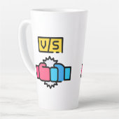 大ラテマグ カフェラテマグ (左アングル)