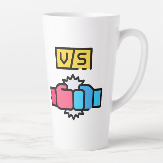 大ラテマグ カフェラテマグ (右)