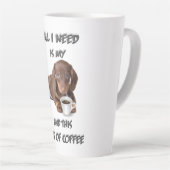 大ラテマグ – 私のカップのダック カフェラテマグ (右アングル)