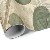 大ヴィンテージピンクフローラ ラッピングペーパー (ロールコーナー)