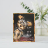 大丈夫か?カスタマイズ可能なポストカード ポストカード (スタンド正面)