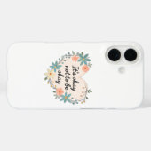 大丈夫じゃないって、大丈夫。 Case-Mate iPhoneケース (裏面 (横))