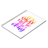 大丈夫じゃなくて大丈夫だ ノートブック (左側)