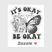 大丈夫じゃなくて大丈夫だ | Groovyレトロ シール (シート)