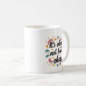 大丈夫じゃなくて大丈夫 コーヒーマグカップ (正面右)