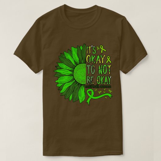大丈夫じゃなくて大丈夫 Tシャツ (デザイン正面)