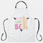 大丈夫じゃなくて良い エプロン (正面)