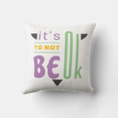 大丈夫じゃなくて良い クッション (裏面)