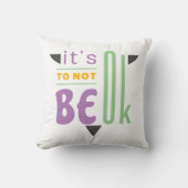 大丈夫じゃなくて良い クッション (正面)