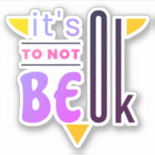 大丈夫じゃなくて良い シール (正面)