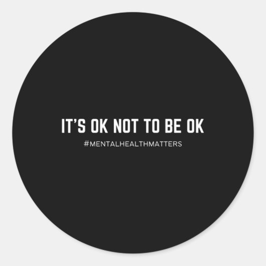 大丈夫じゃなくて良い ラウンドシール (正面)