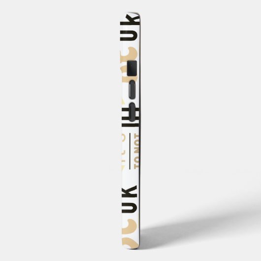 大丈夫じゃなくて良い Case-Mate iPhoneケース (裏面 / 左)