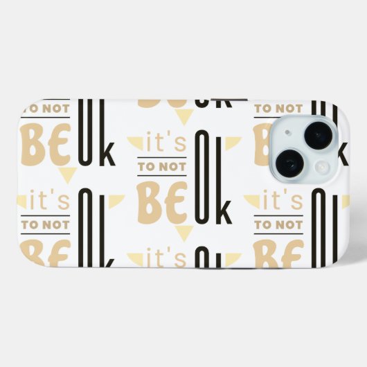 大丈夫じゃなくて良い Case-Mate iPhoneケース (裏面 (横))