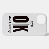 大丈夫だよ心配しないで Case-Mate iPhoneケース (裏面 (横))