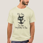 大丈夫だよ、すべてうまくいってる、Cute Tシャツ (正面)