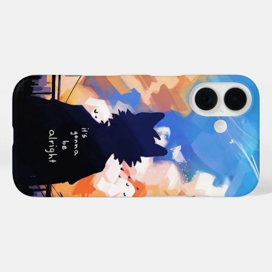 大丈夫だよ C Case-Mate iPhoneケース (裏面 (横))