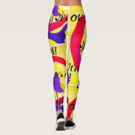 大丈夫だ！マーメイドエクリプアートバイヴィーナスレオネレギン レギンス