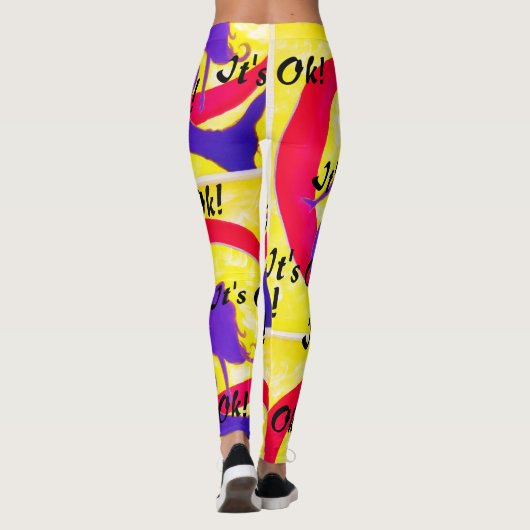 大丈夫だ!マーメイドエクリプアートバイヴィーナスレオネレギン レギンス (裏面)