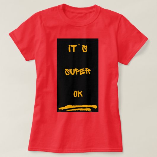 大丈夫だ Tシャツ (デザイン正面)
