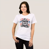 大丈夫です、気にしないで トライブレンドＴシャツ (正面全面)