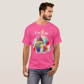 大丈夫です - 面白いかぎ針編みと編み物糸の混乱 Tシャツ (正面フル)