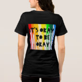 大丈夫で大丈夫じゃない大丈夫だ トライブレンドＴシャツ (裏面)