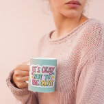 大丈夫マグでなくても大丈夫だ コーヒーマグカップ<br><div class="desc">簡単を自分で行け、「大丈夫でなくても大丈夫だ」とマグ!</div>