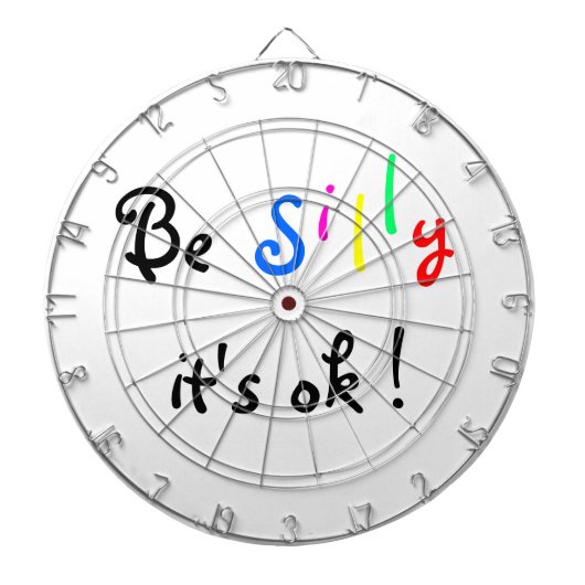 大丈夫間抜けだ! – ダーツボード (正面)