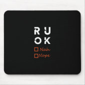 大丈夫？うん大丈夫 マウスパッド (正面)