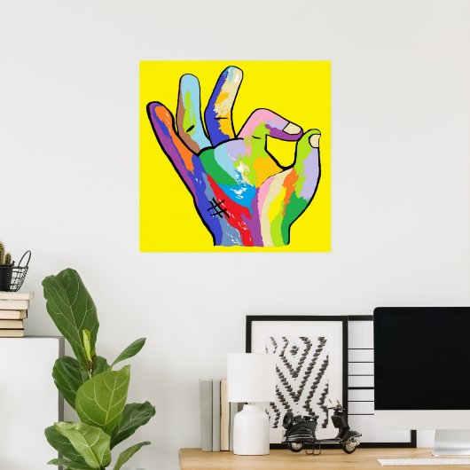 大丈夫 ポスター (ホームオフィス)