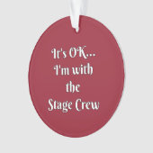 大丈夫…私はステージ オーナメント (正面)