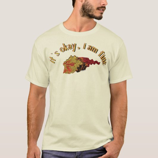 大丈夫、私は平気 Tシャツ (正面)