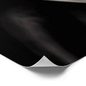 大不気味目のスカル | AIアートポスター ポスター (角)