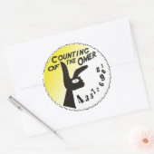 大世代の数え ラウンドシール (封筒)