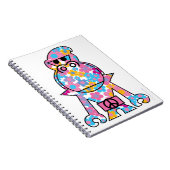 大丹ポリス™フラワーパワー ノートブック (右側)