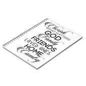 大事なことを大事にする ノートブック (左側)