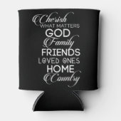 大事なことを大事にする 缶クーラー (正面)