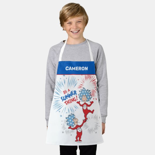 大事なこと大事なこと夏のこと エプロン (着用した状態)