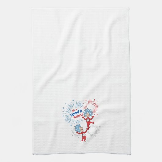 大事なこと大事なこと夏のこと キッチンタオル (縦)