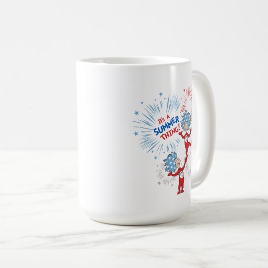 大事なこと大事なこと夏のこと コーヒーマグカップ (正面右)