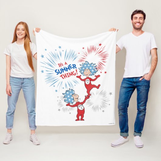 大事なこと大事なこと夏のこと フリースブランケット (インサイチュ)