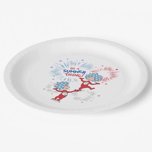 大事なこと大事なこと夏のこと ペーパープレート (アングル)