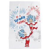 大事なこと大事なこと夏のこと ミディアムペーパーバッグ (裏面)